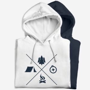 Pulover s kapuco | Kampiranje