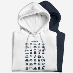 Pulover s kapuco | Survival kit